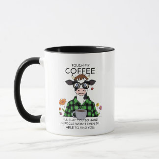 Rör mitt kaffe, så gör jag det hårt - kokaffe mugg