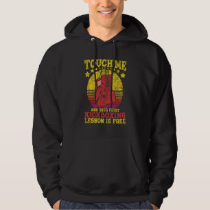 Rör vid mig och din första kickboxningslektion är hoodie