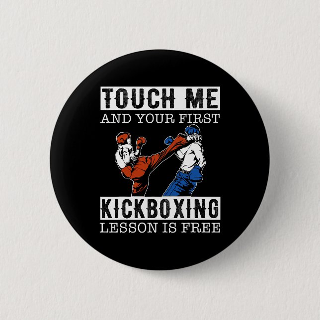 Rör vid mig och din första kickboxningslektion är  knapp (Framsida)