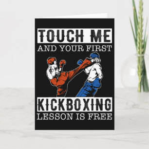 Rör vid mig och din första kickboxningslektion är kort