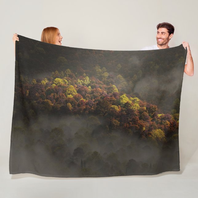 Rör vid Sol Fleecefilt (På plats)