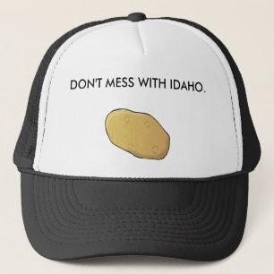 Röra inte med Idaho Truckerkeps