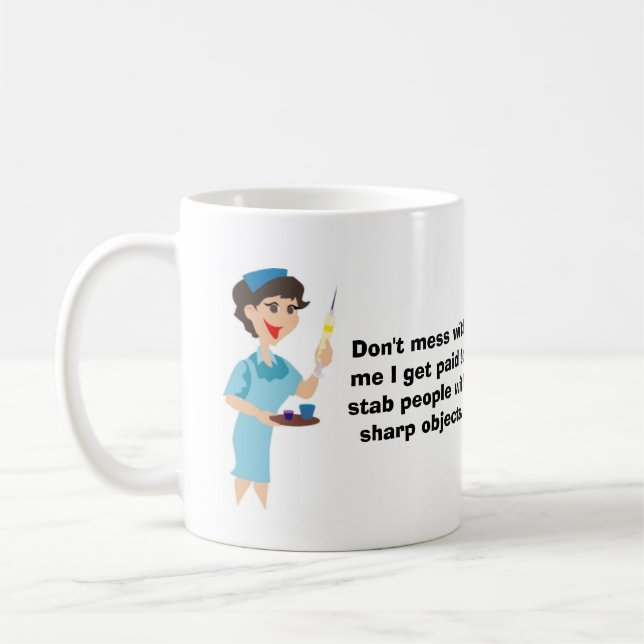 Röra inte med mig kaffemugg (Vänster)