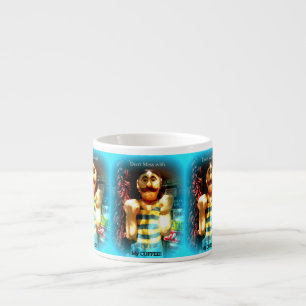 Röra inte med min kaffeespressomugg espressomugg