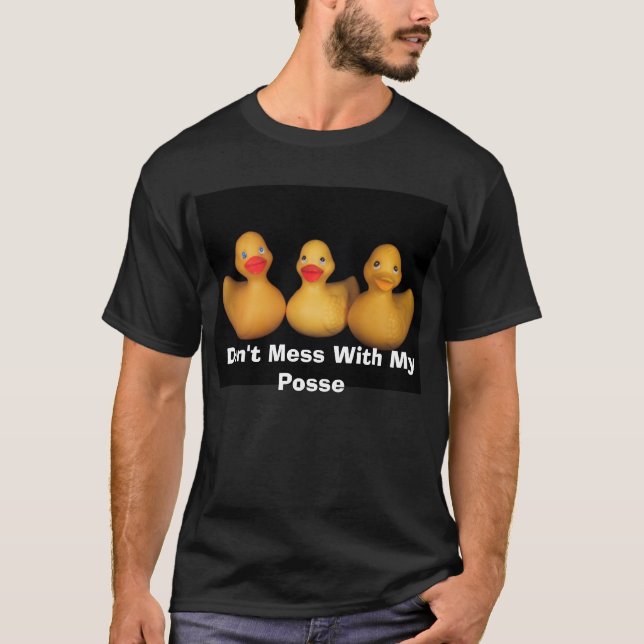 Röra inte med min Posse Tee (Framsida)