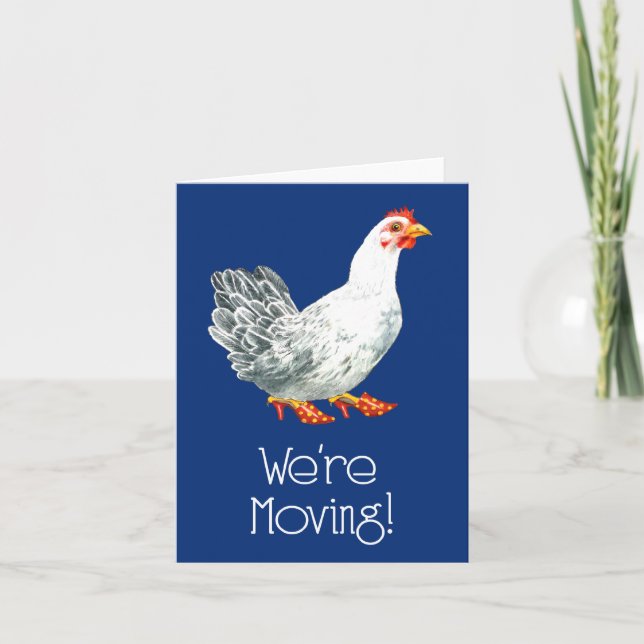 Röra kort för adressändring (Framsida)