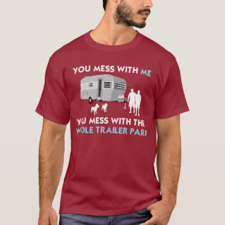 Röra med mig, dig rörar med det hela släpet t-shirt