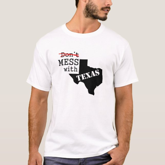Röra med Texas T-shirt (Framsida)