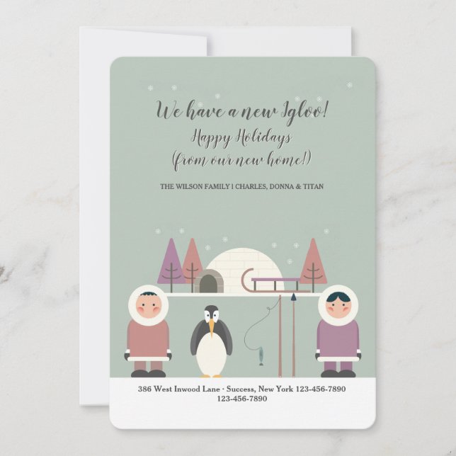 Röra meddelande för eskimå (Framsida)