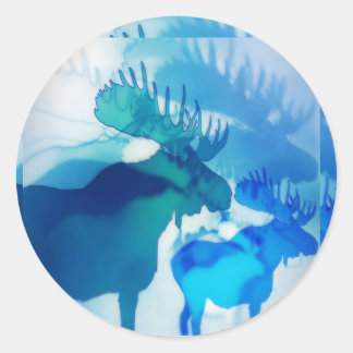 röra runt klistermärke