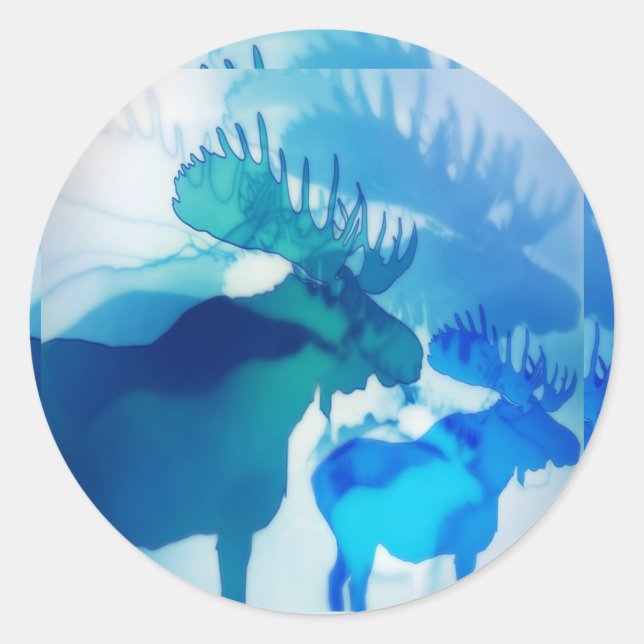 röra runt klistermärke (Framsida)