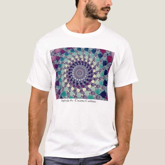 Röra sig i spiral #2 (T-tröja) Tee (Framsida)