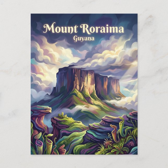 Roraima Guyana Vykort (Framsida)