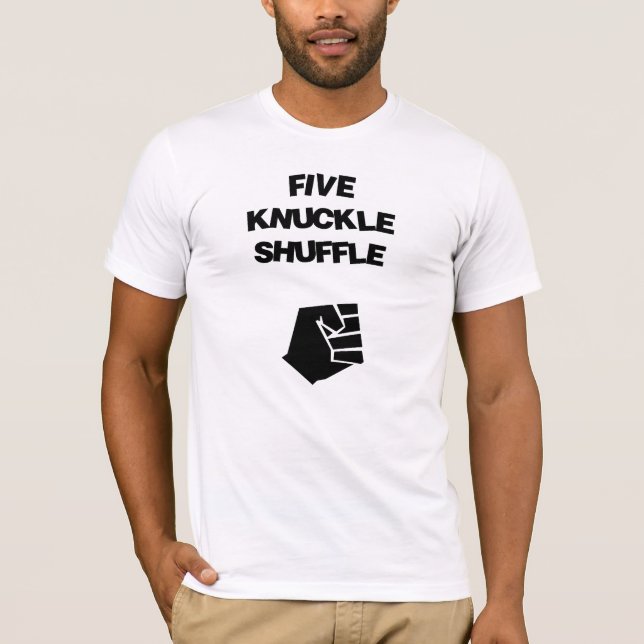 Röran för fem knoge t shirt (Framsida)