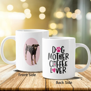 Rörande foton på husdjur för hundmamma kaffefantas jumbo mugg