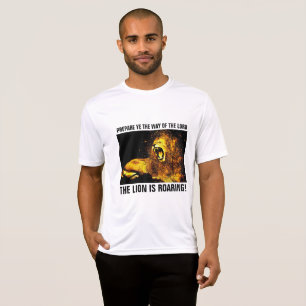 RÖRANDE LEJONA FÖR JUDAH, KRISTNA T-tröjor Tee Shirt