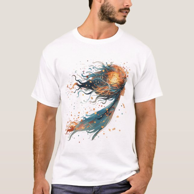 Rörande själ t shirt (Framsida)