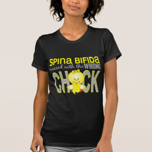 Rörapn med den fla chicken 1 Bifida Spina T-shirt