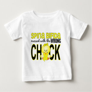 Rörapn med den fla chicken 1 Bifida Spina T-shirt
