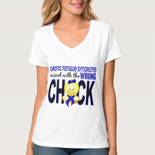 Rörapn med den fla chicken CFS Tee Shirt (Framsida)