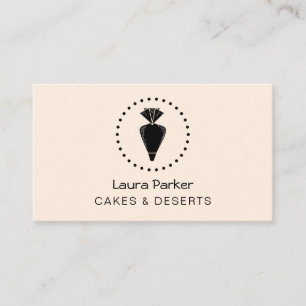 Rörbag Baking Cupkaka Pastry Chef Visitkort