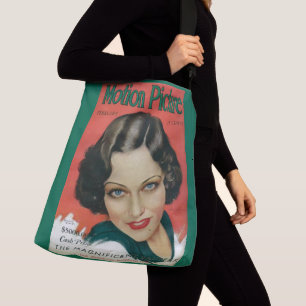 Rörelse Bild februari 1931 Gloria Swanson täckma Axelväska