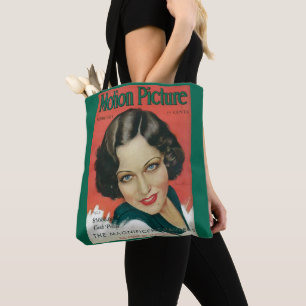 Rörelse Bild februari 1931 Gloria Swanson täckmant Tygkasse
