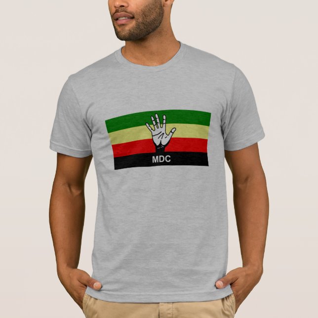 Rörelse för demokratisk ändring (MDC) Tsvangirai Tee Shirt (Framsida)