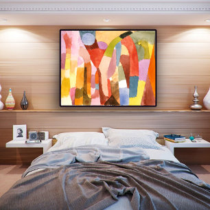 Rörelse för vault Chambers, Paul Klee Poster