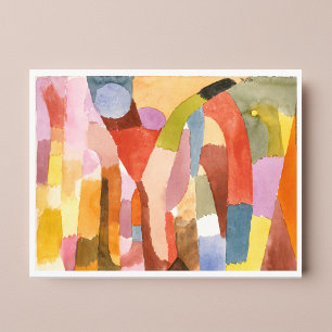 Rörelse för vault Chambers, Paul Klee Vykort