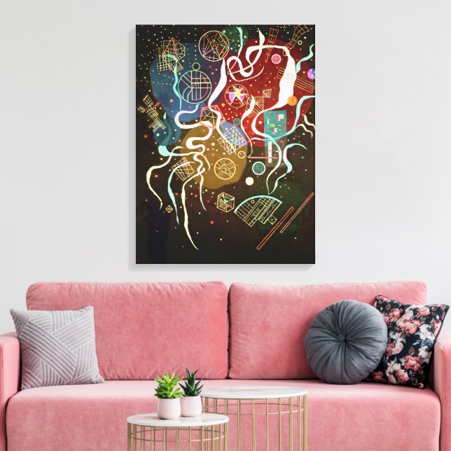 Rörelse | Kandinsky | Canvastryck (Insitu (Vardagsrum))