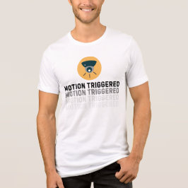 Rörelse utlöst säkerhetscam T-Shirt - Tech & Sur