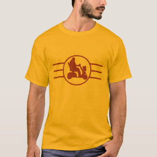 Rörelsehindrad Scooter-tröja Tee