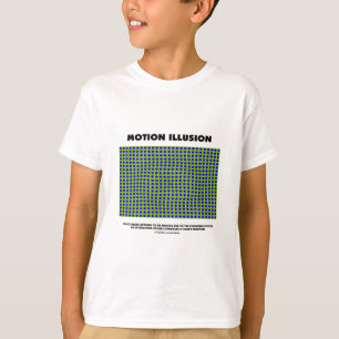 Rörelseillusion (den optiska illusionen) t-shirt