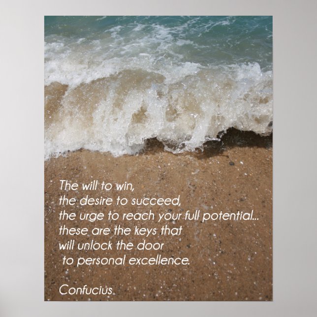 Rörelsemotivation poster - personlig excellens (Framsidan)