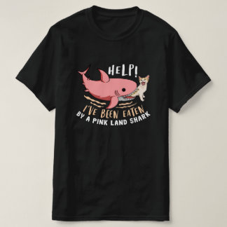 Rörhaj och katt kombinerad t shirt