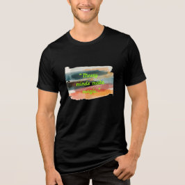 Röriga Sinnen Skapar Magi | Abstrakt Penseldragsko T Shirt