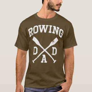 Roring Pappa Canoeing Paddle Sports T Shirt