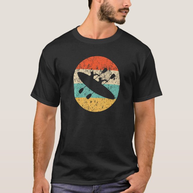 Roring Retro Stil Crew Sunset Grunge T Shirt (Framsida)