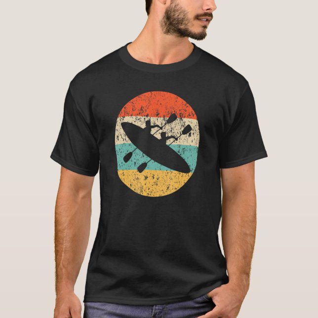 Roring Retro Stil Crew Sunset Grunge T Shirt (Framsida)