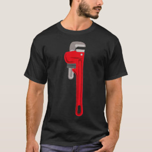 Rörläggningsrör för Verktyg av rörmokare, Wrench-a T Shirt