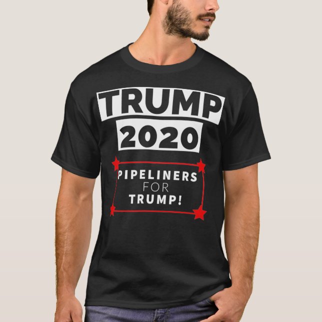 Rörledningar för trump t shirt (Framsida)