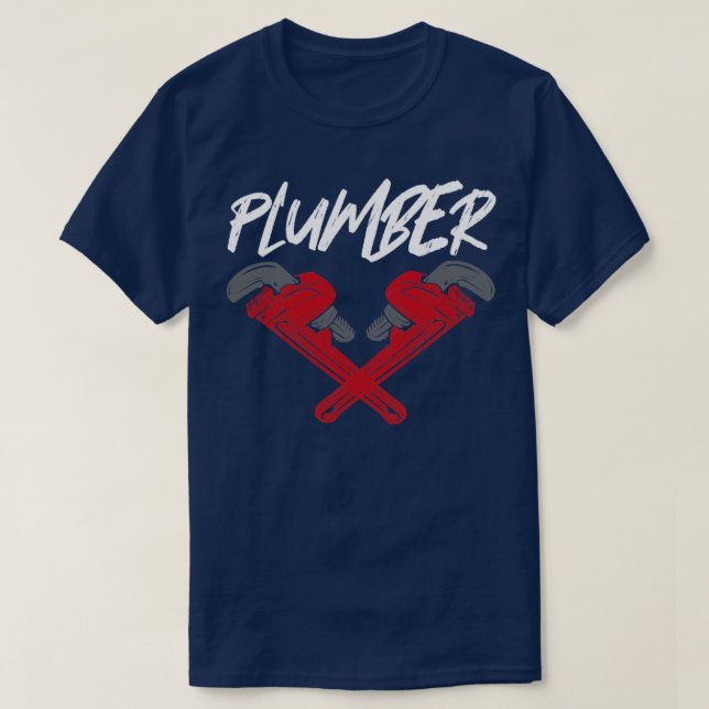 Rörledsrörsrörsrörsledning Wrench1 T Shirt (Design framsida)