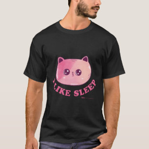 Rörlig katt jag gillar viloläge t shirt