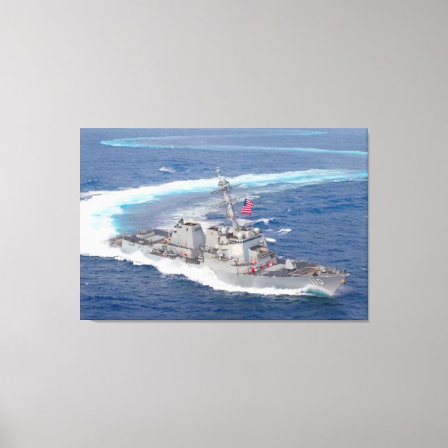 RÖRLIG ROBOTJÄGARE – DDG-110 32x48 Canvastryck (Framsida)