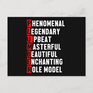 Rörlighet för rörmokare Craft Verktyg Gift Vykort