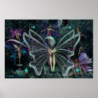 Rörlighet till nattlig charm (poster) poster