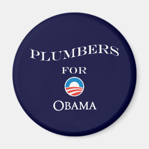 Rörmokare för Obama Magnet