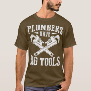 Rörmokare har stor Verktyg-lubb T Shirt