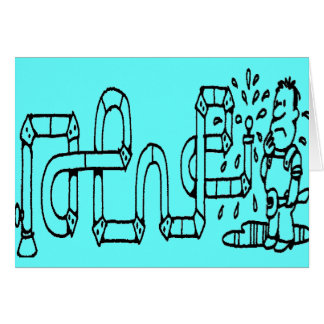 RÖRMOKARE OCH RÖR HÄLSNINGSKORT